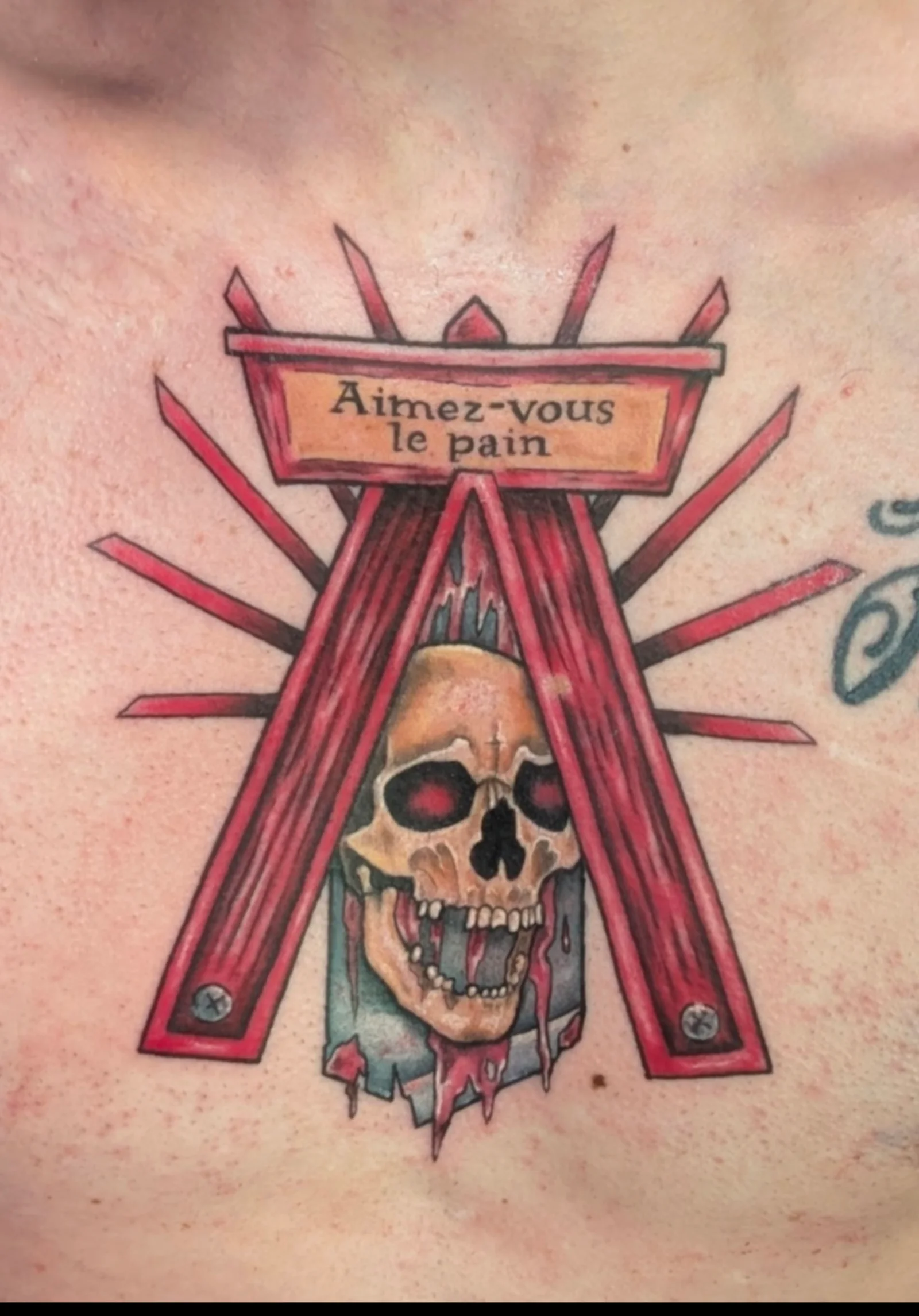 Tatouage par Alicia de la Pécheresse