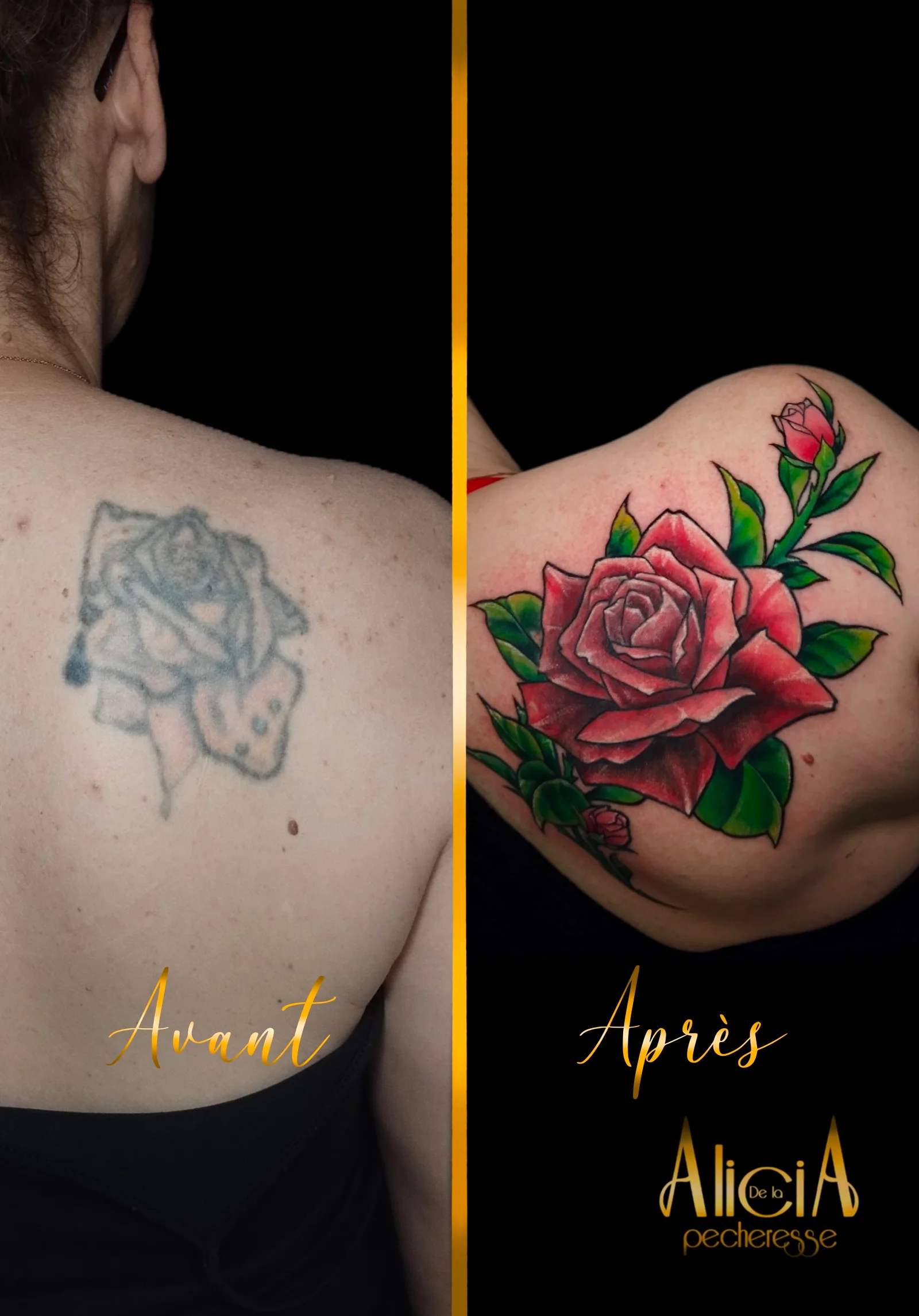 Tatouage par Alicia de la Pécheresse