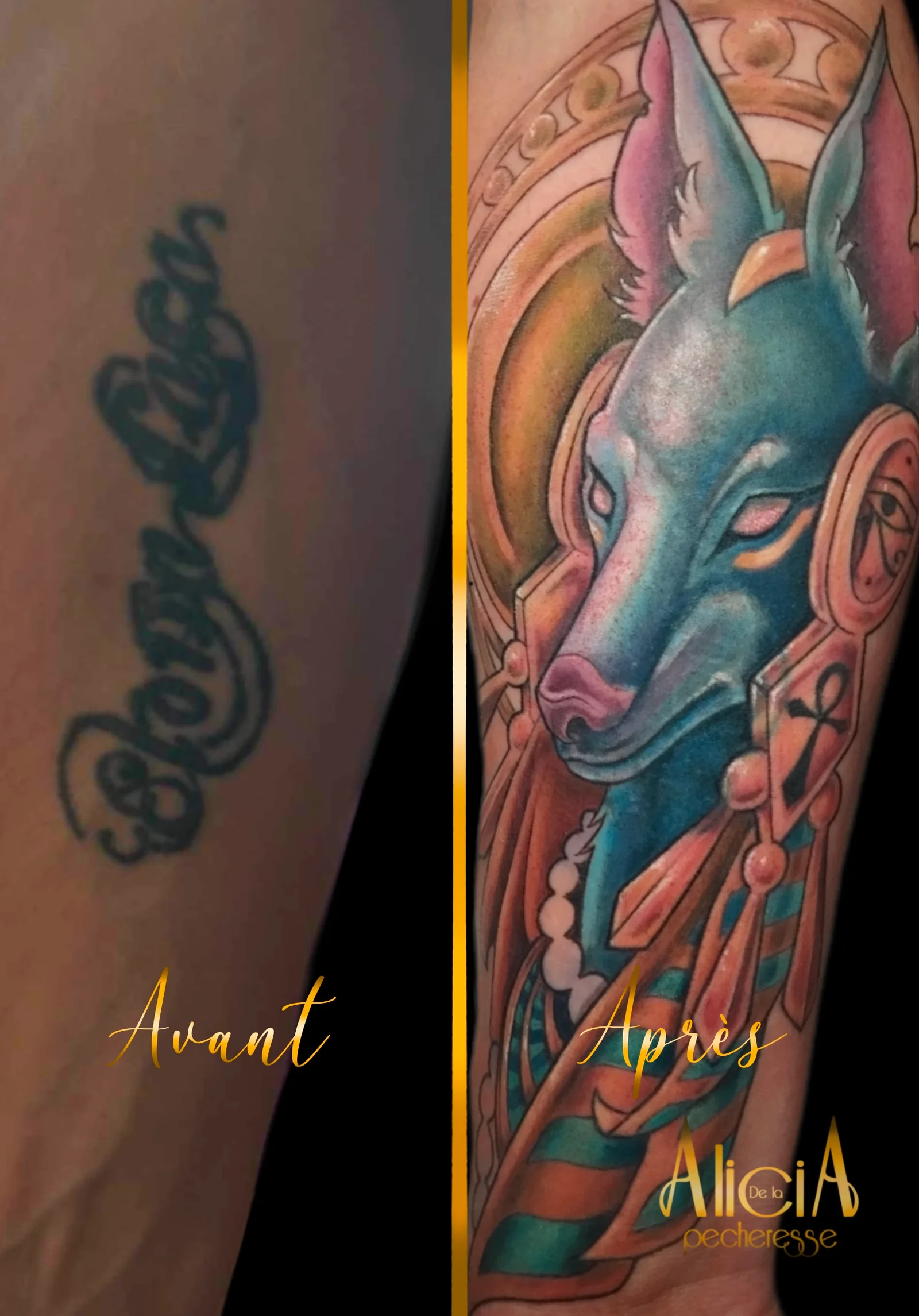 Tatouage par Alicia de la Pécheresse