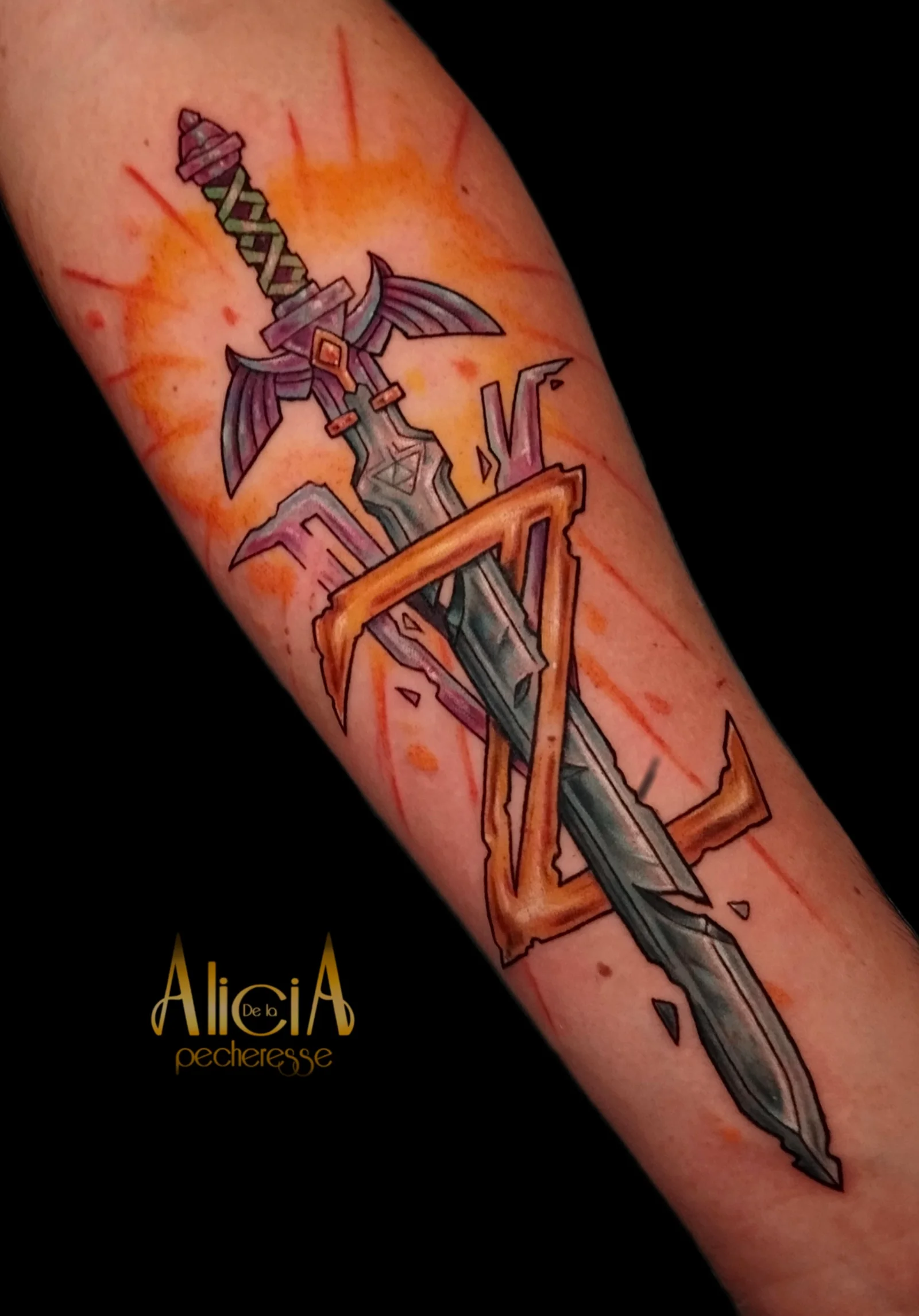 Tatouage par Alicia de la Pécheresse