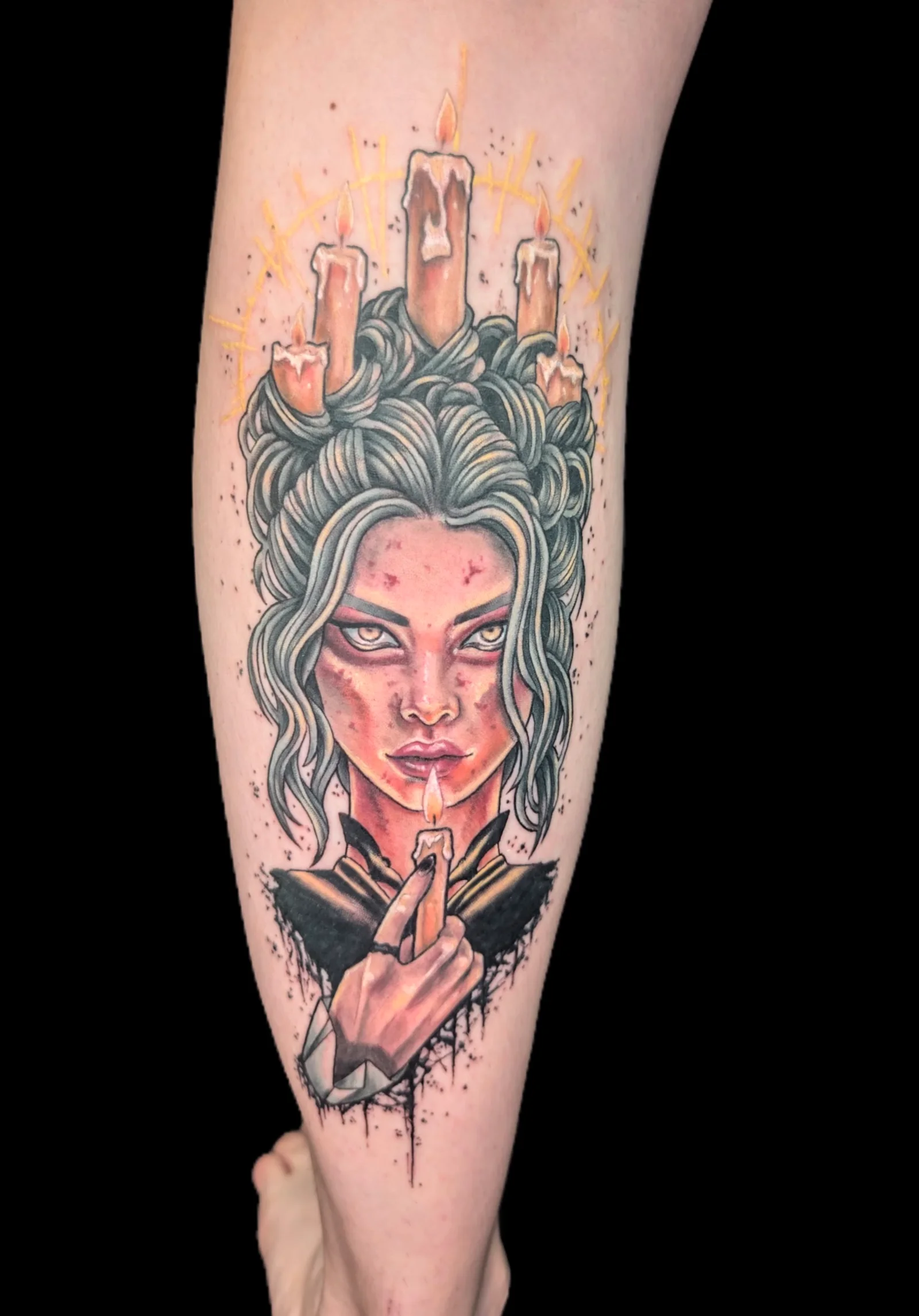 Tatouage par Alicia de la Pécheresse