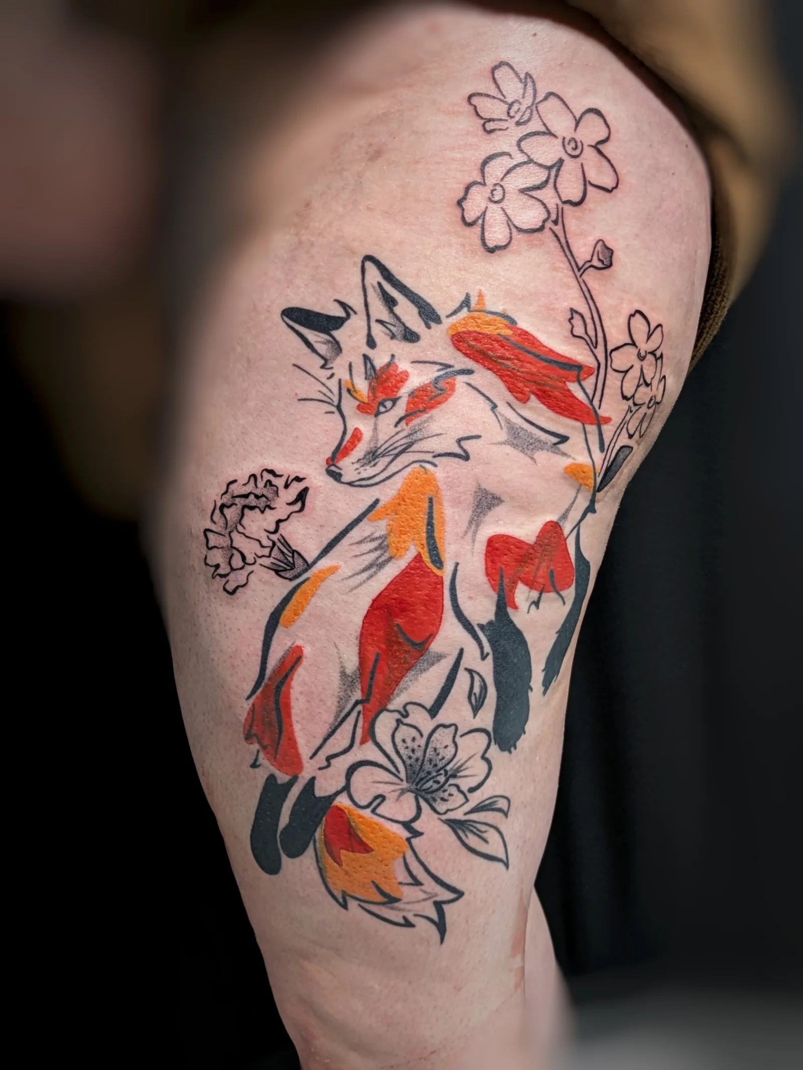Tatouage par Lup'ink