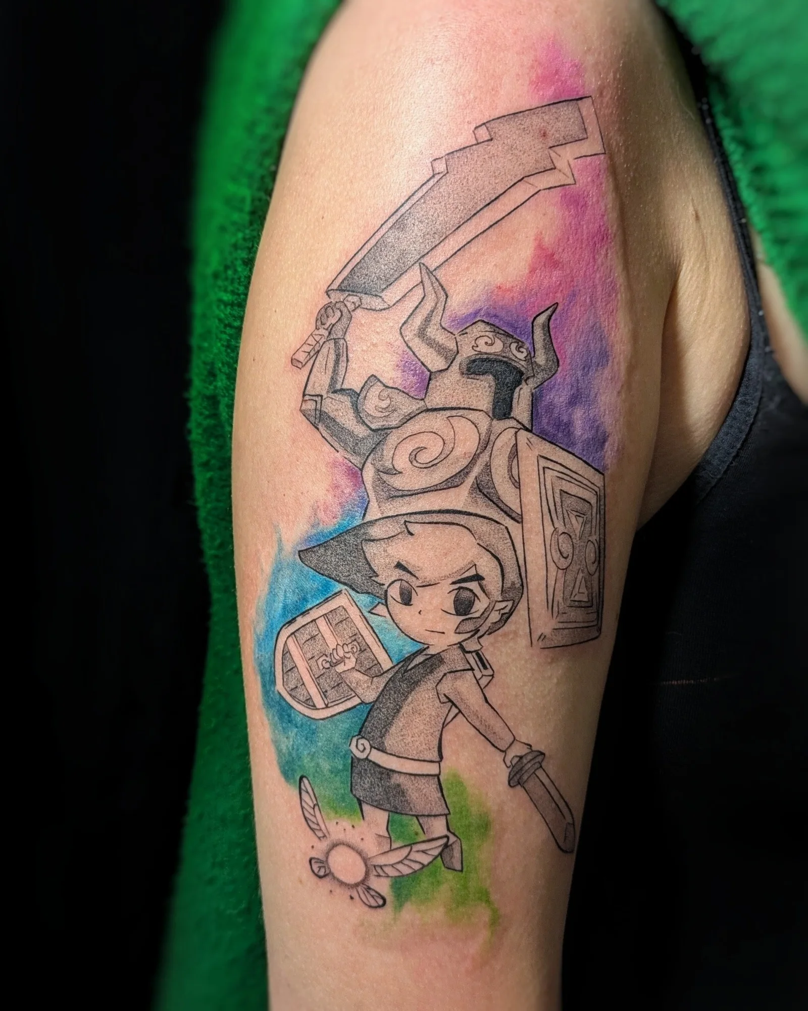 Tatouage par Lup'ink